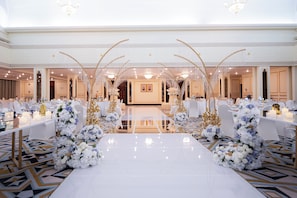 Indoor wedding