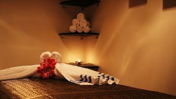 Sauna, steam room, Thai massages, facials, manicures and pedicures