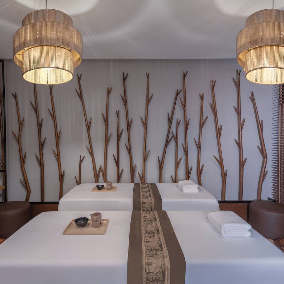 Sauna, steam room, Thai massages, facials, manicures and pedicures