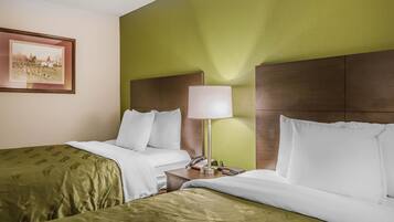 In-room safe, iron/ironing board, rollaway beds, free WiFi