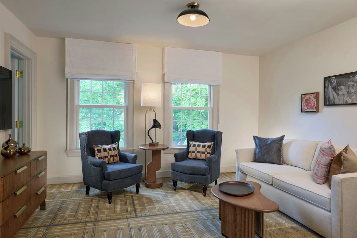 Suite, 1 Schlafzimmer | Wohnzimmer