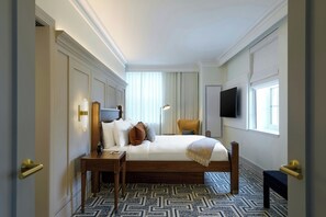 Premium bedding, in-room safe, blackout curtains, iron/ironing board