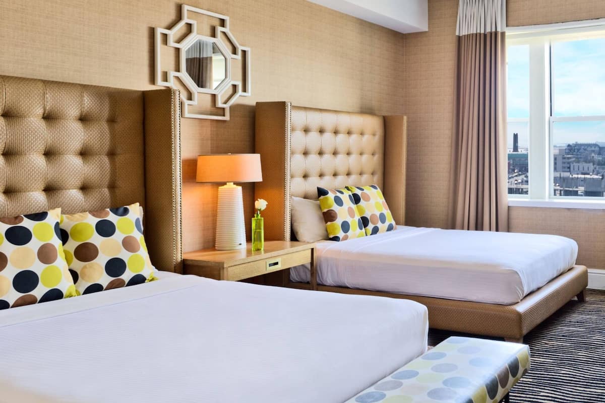 Premium bedding, down comforters, in-room safe, individually furnished