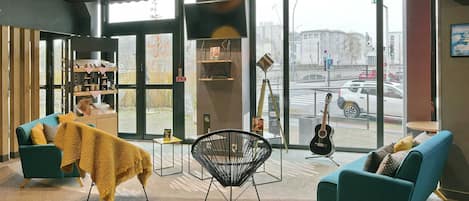 Lobby sitting area