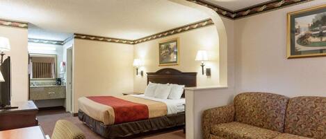 Desk, iron/ironing board, free WiFi, bed sheets