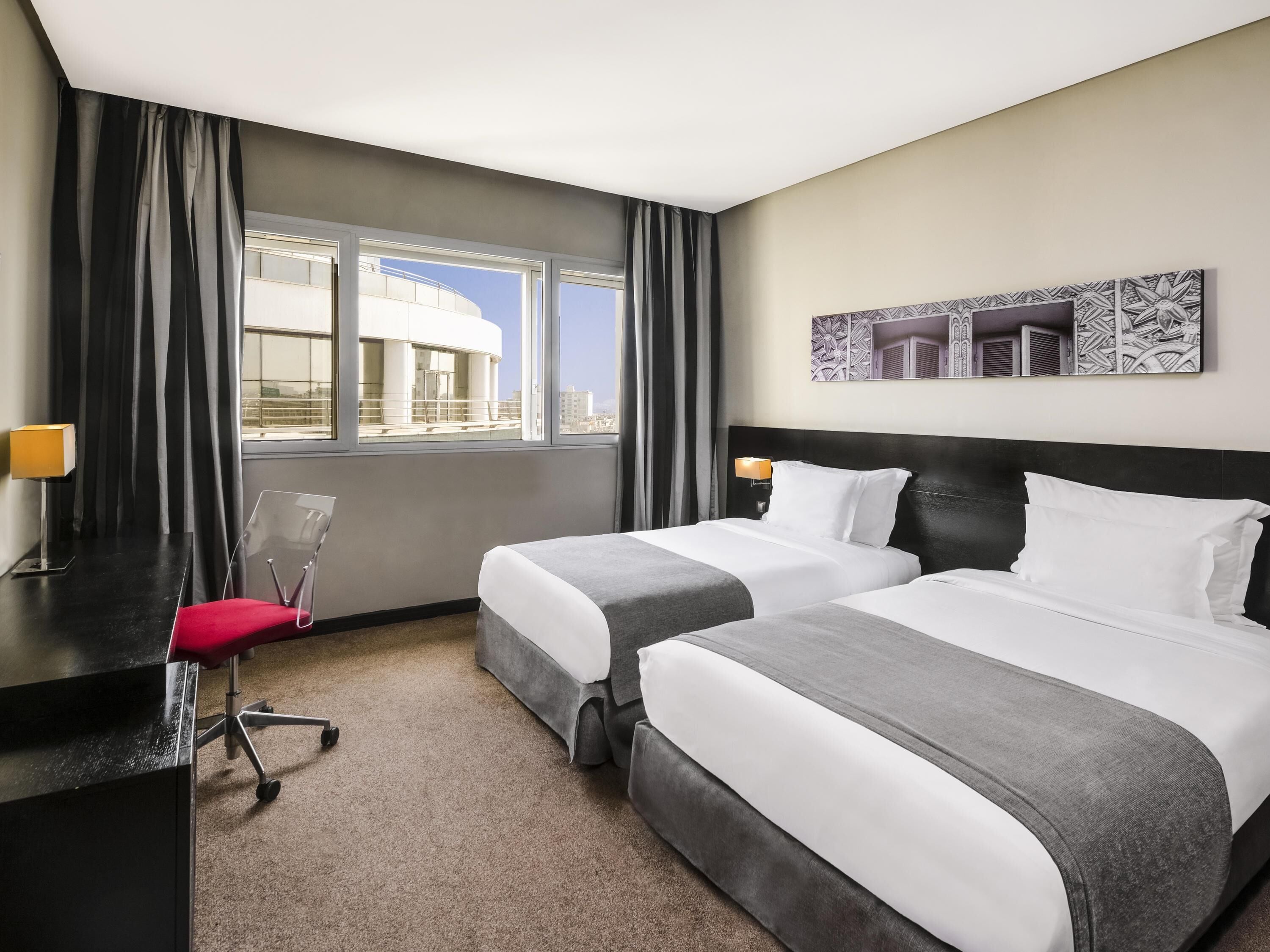 Premium bedding, down duvets, minibar, in-room safe