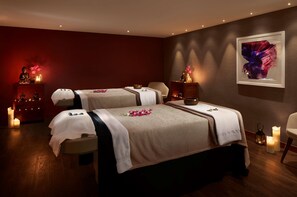 Body treatments, body scrubs, facials, manicures and pedicures