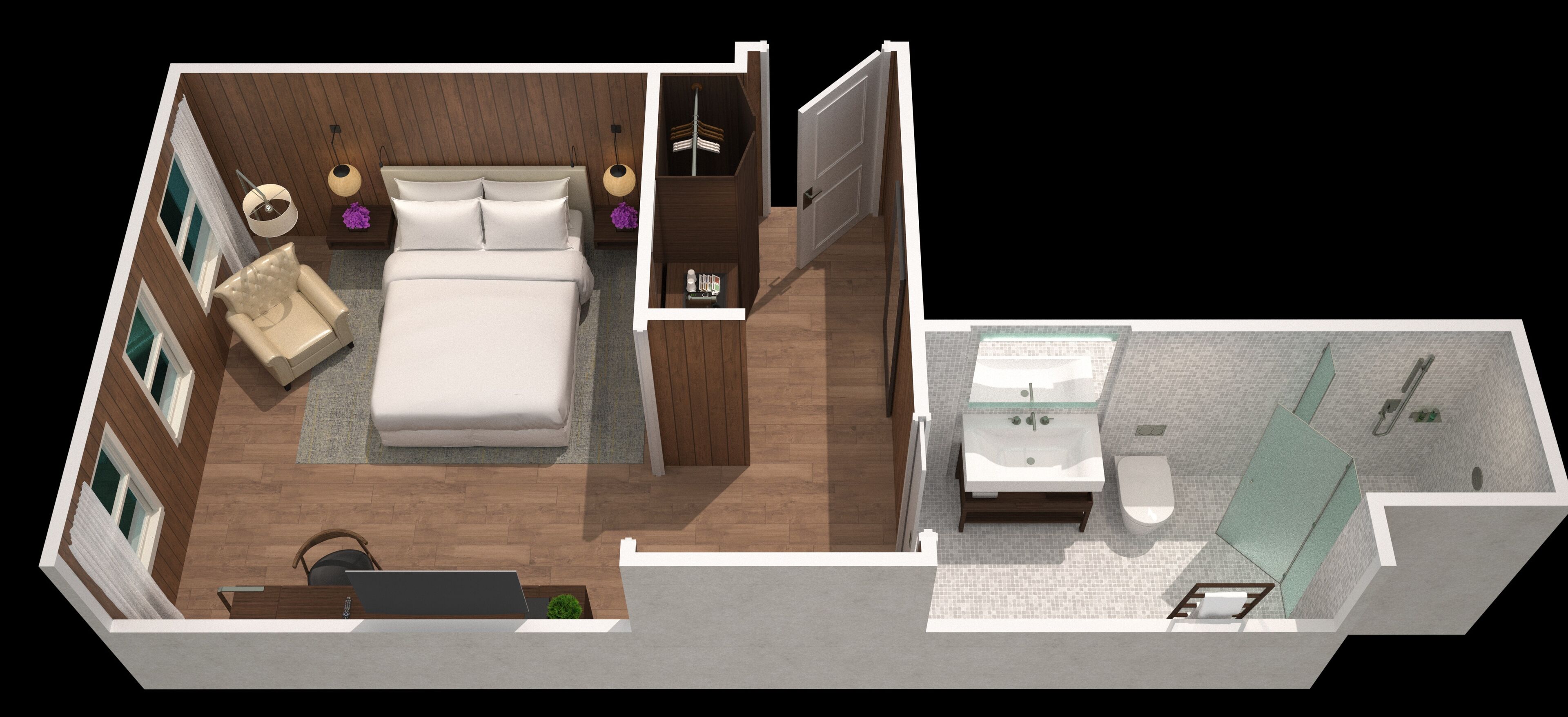 مخطط تصميم الطابق