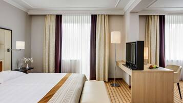 1 dormitorio, ropa de cama hipoalergénica, minibar y caja fuerte