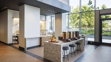 Daily buffet breakfast (USD 34 per person)