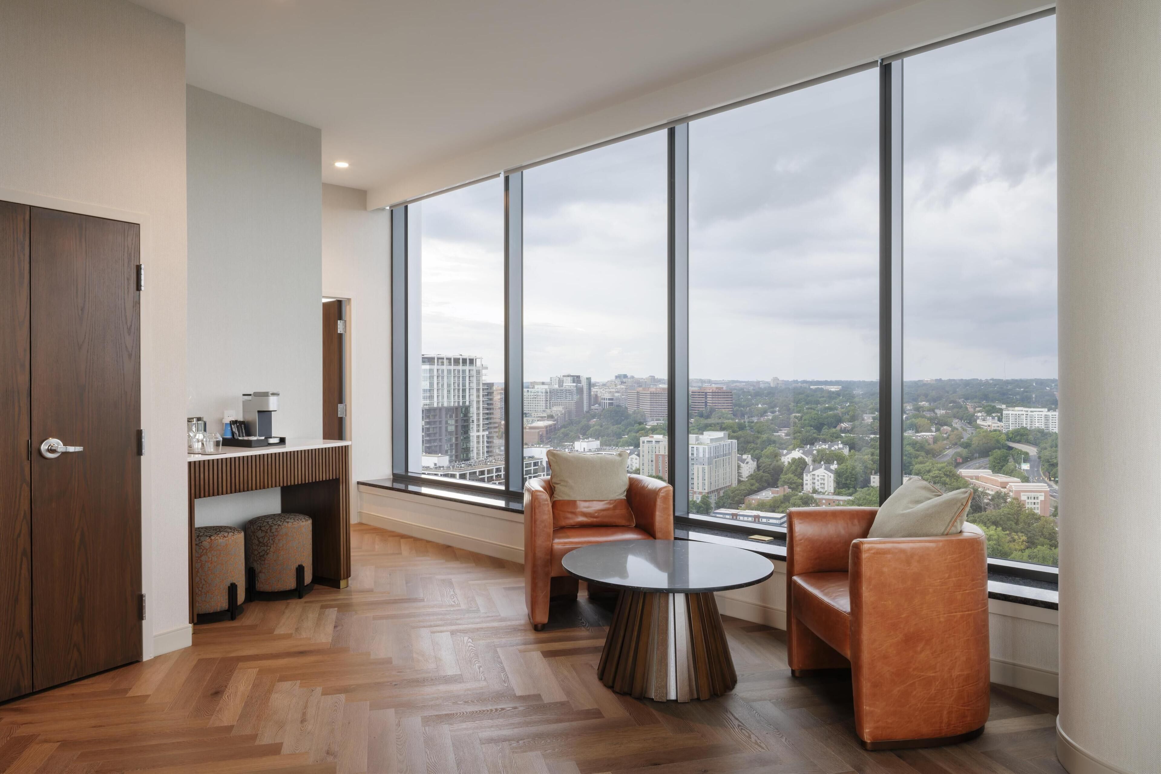 Suite, 1 Bedroom | Living area | 65-inch flat-screen TV with cable channels, TV, Netflix