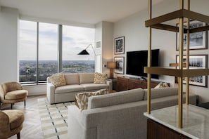 Living area - Hilton Arlington Rosslyn The Key (Arlington)