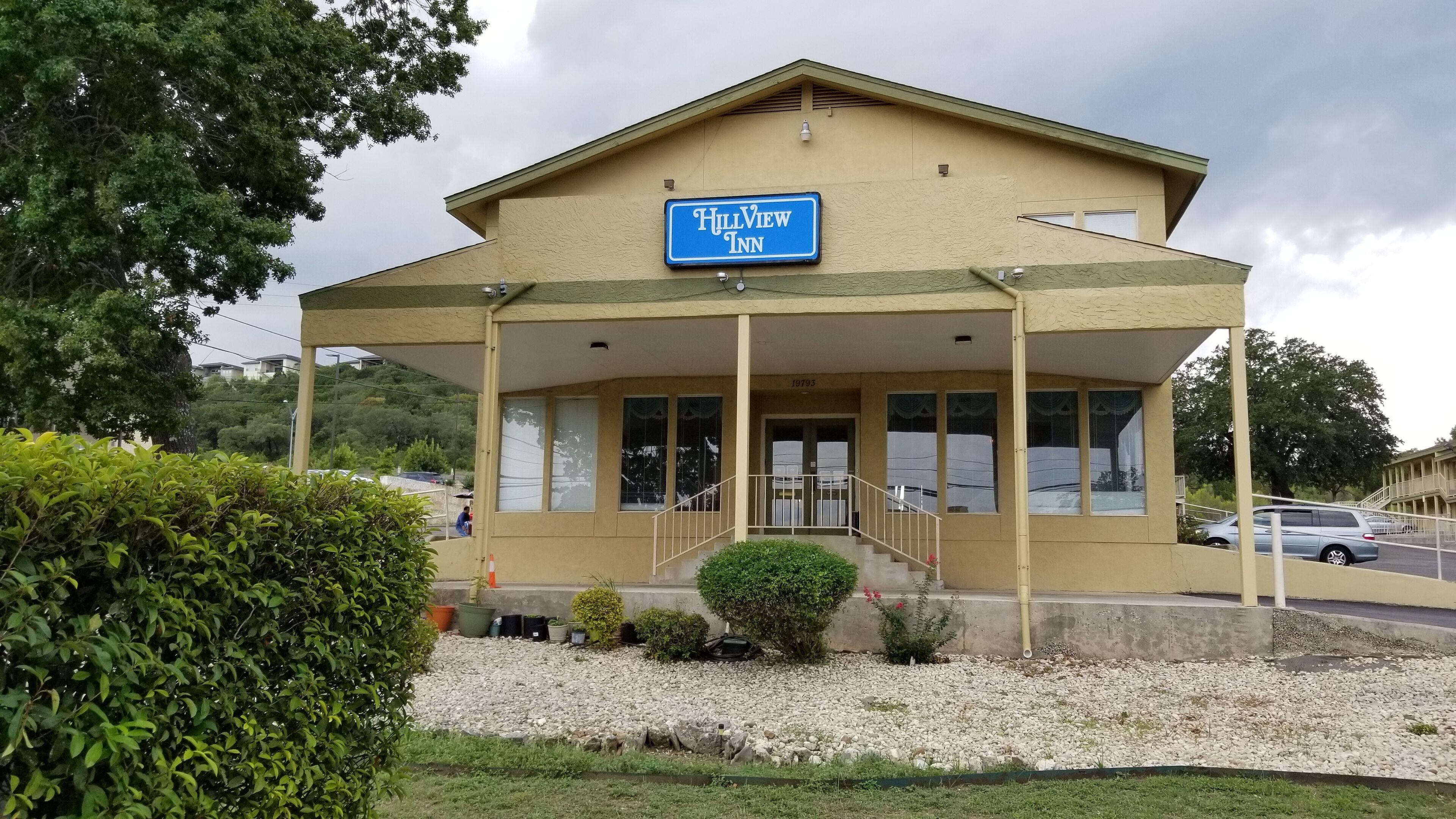 Fachada da propriedade