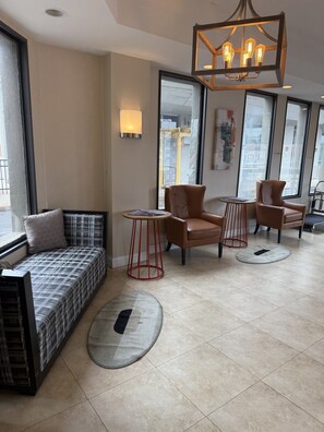 Lobby sitting area