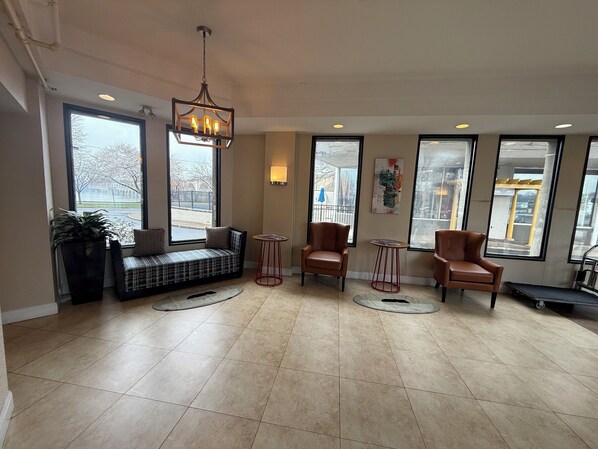 Lobby sitting area