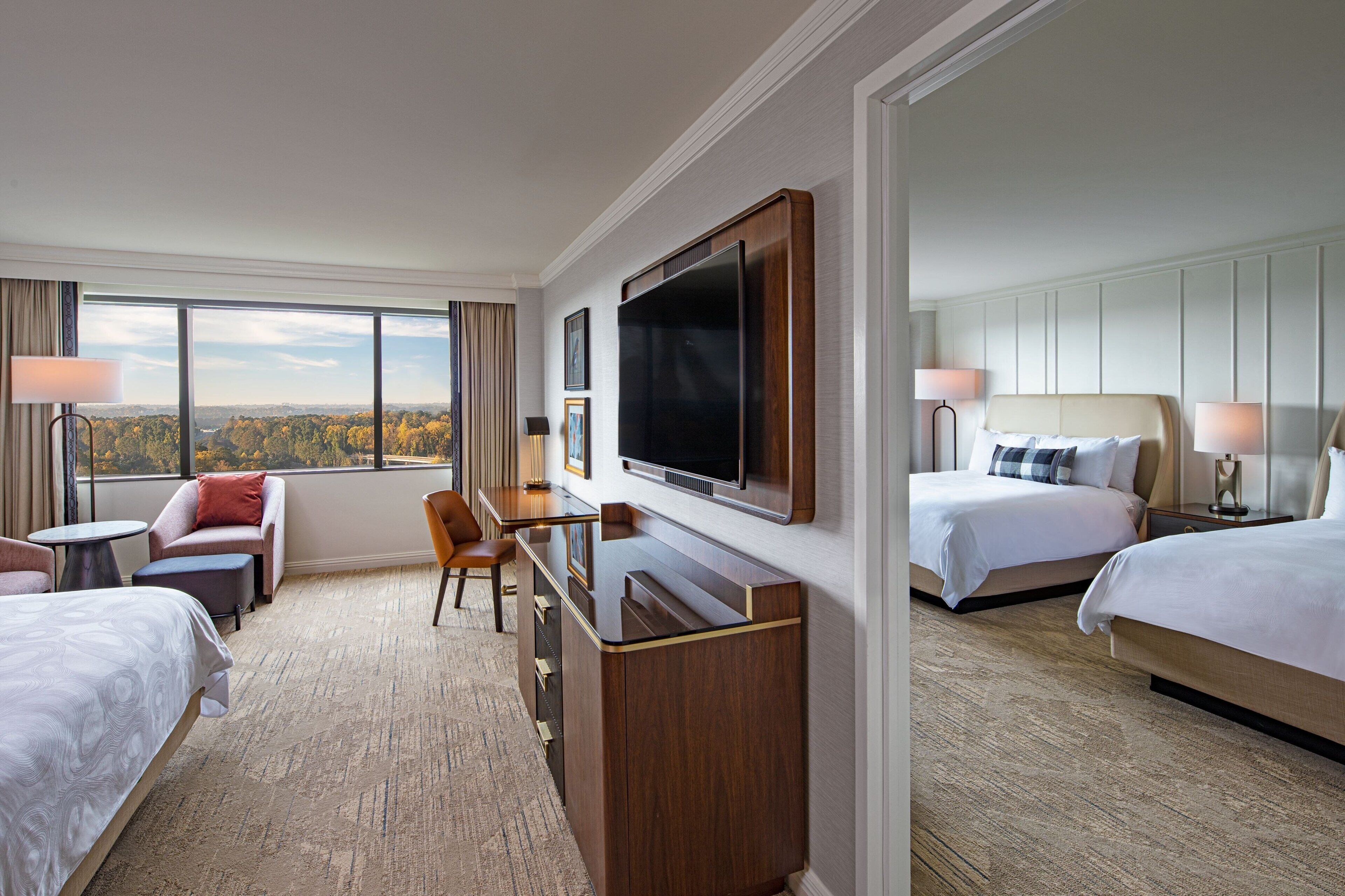 in-room safe, desk, laptop workspace, blackout curtains