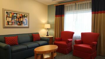 32-inch LCD TV with cable channels, TV, DVD player