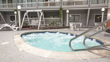 Indoor pool, seasonal outdoor pool
