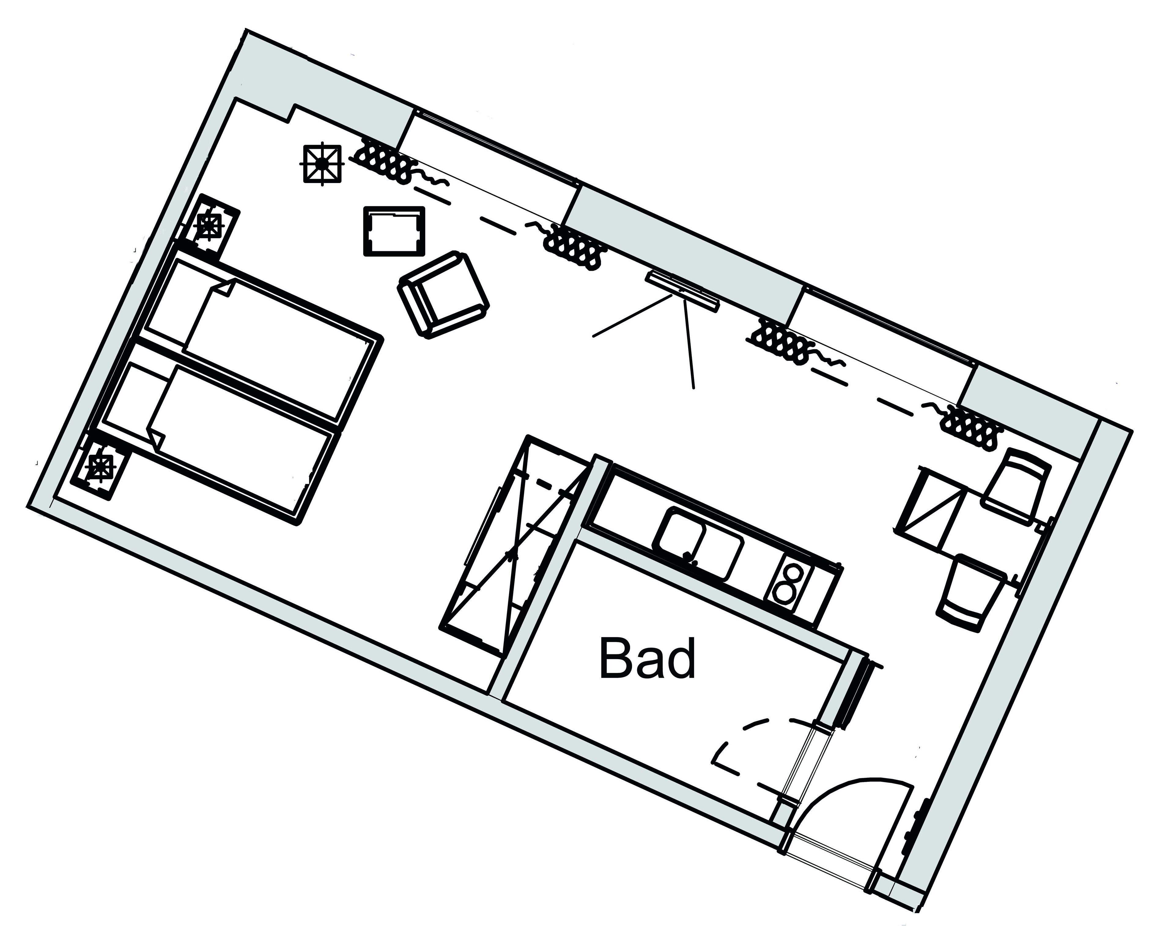 comfort apartment, 1 bedroom, city view | premium bedding, down duvets, memory-foam beds, in-room safe