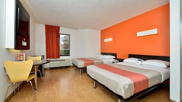 Free WiFi, bed sheets