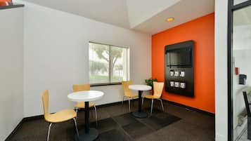 Sala de estar en el lobby