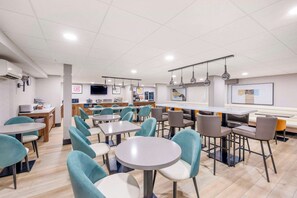 Free daily self-serve breakfast