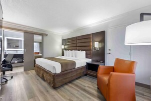 Premium bedding, pillow-top beds, in-room safe, desk