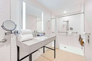 Premium bedding, pillow-top beds, in-room safe, desk