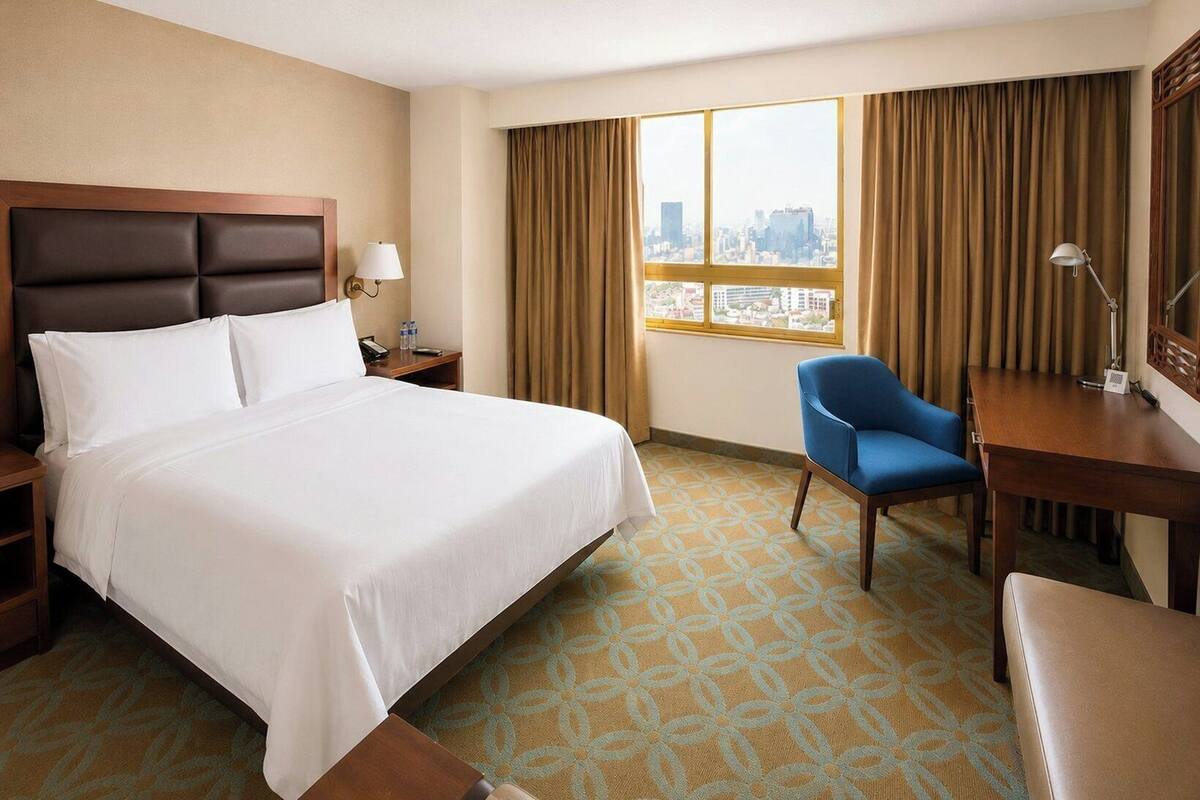 Studio, 1 Double Bed | Premium bedding, down comforters, minibar, in-room safe