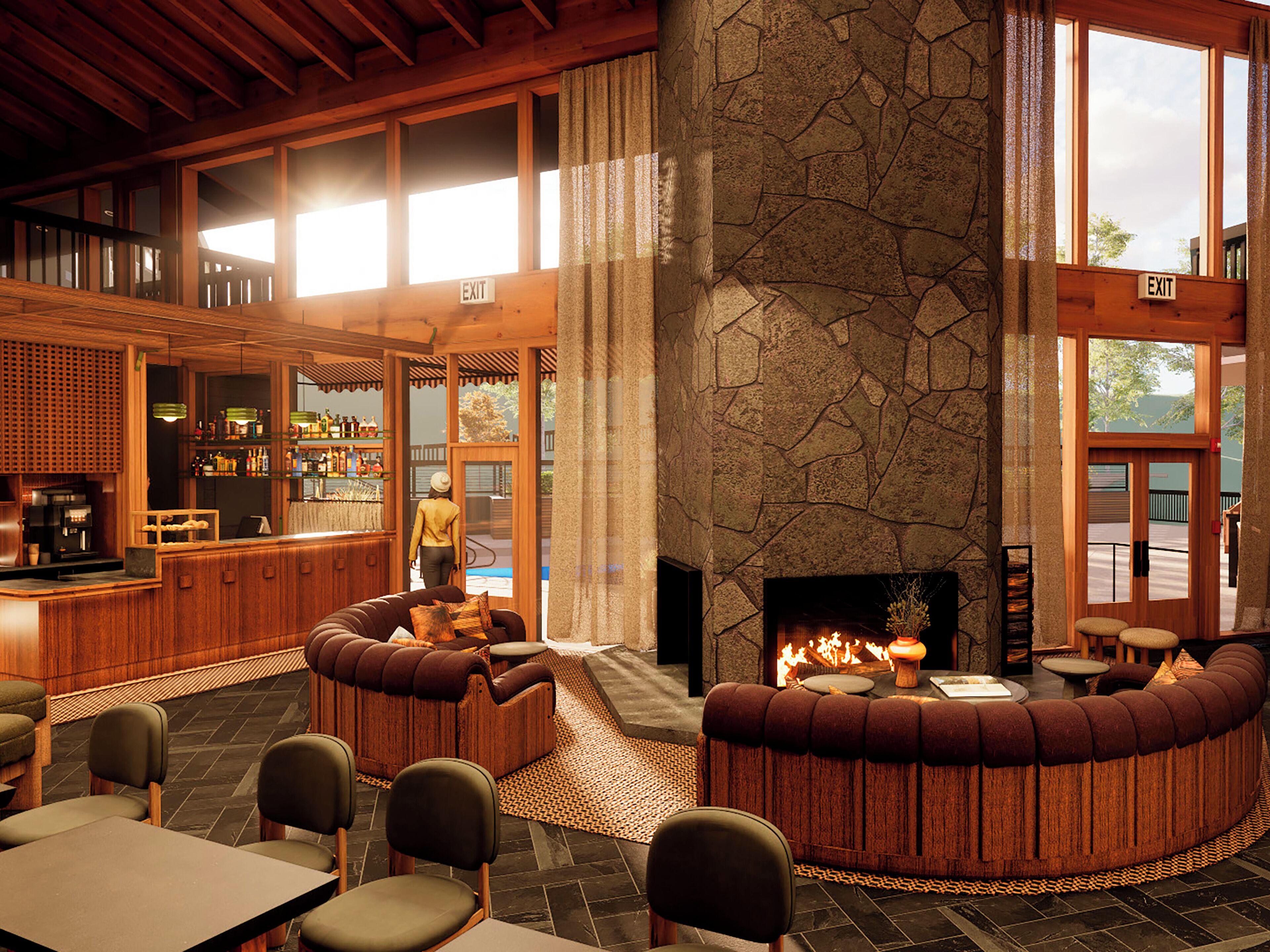 2 bars/lounges