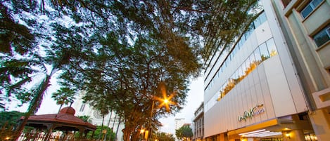 Voorkant van accommodatie