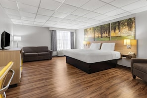 Room, 1 King Bed, Non Smoking (First floor) | Desk, soundproofing, iron/ironing board, free cribs/infant beds - Days Inn by Wyndham Madisonville (Madisonville)