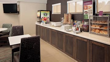 Free daily full breakfast