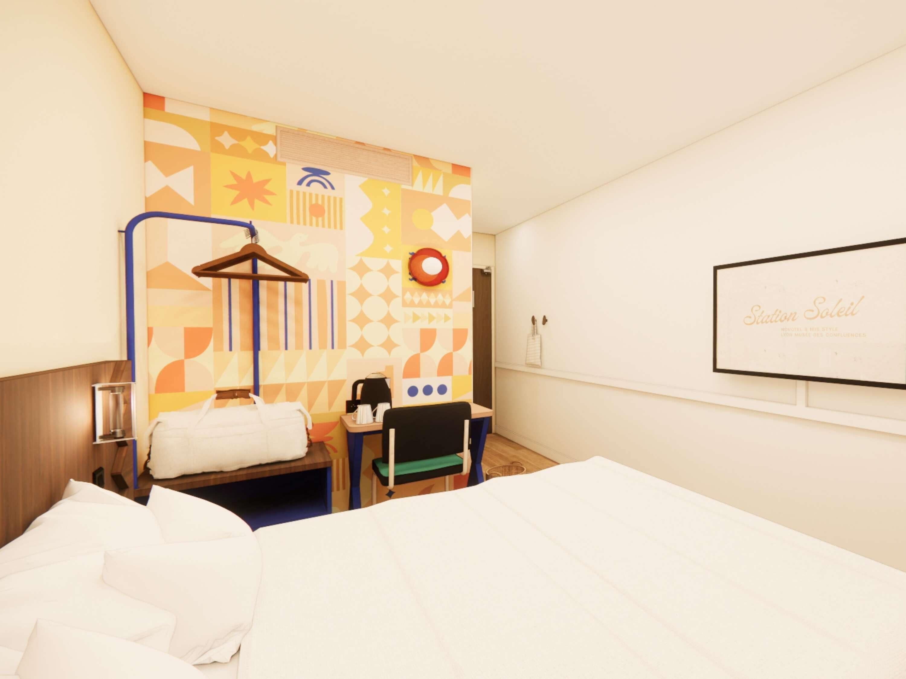 1 bedroom, premium bedding, desk, laptop workspace