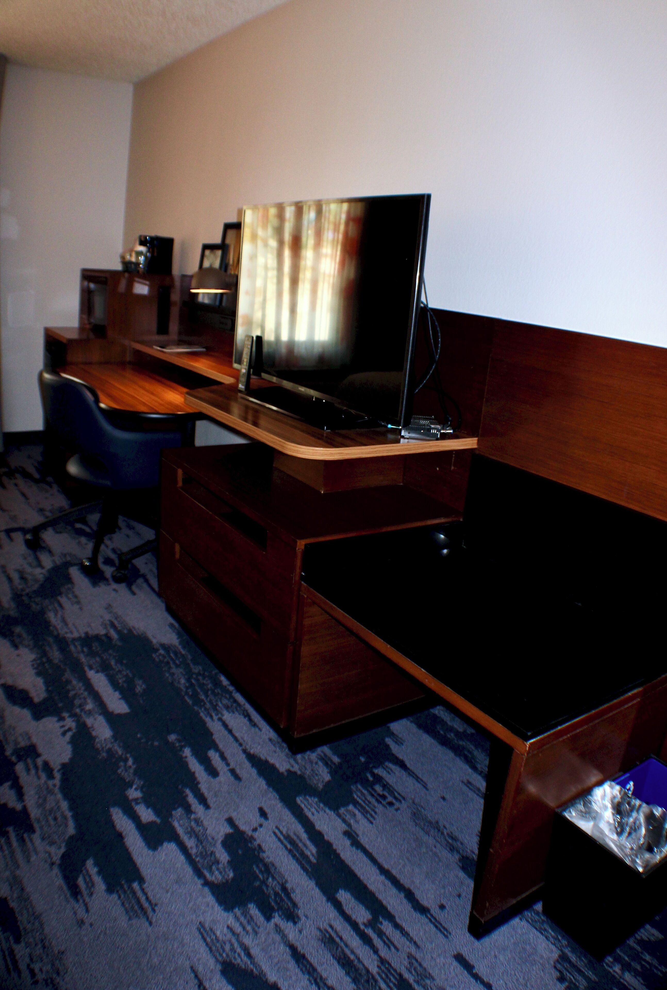 room, 2 queen beds, non smoking | desk, blackout curtains, iron/ironing board, free wifi