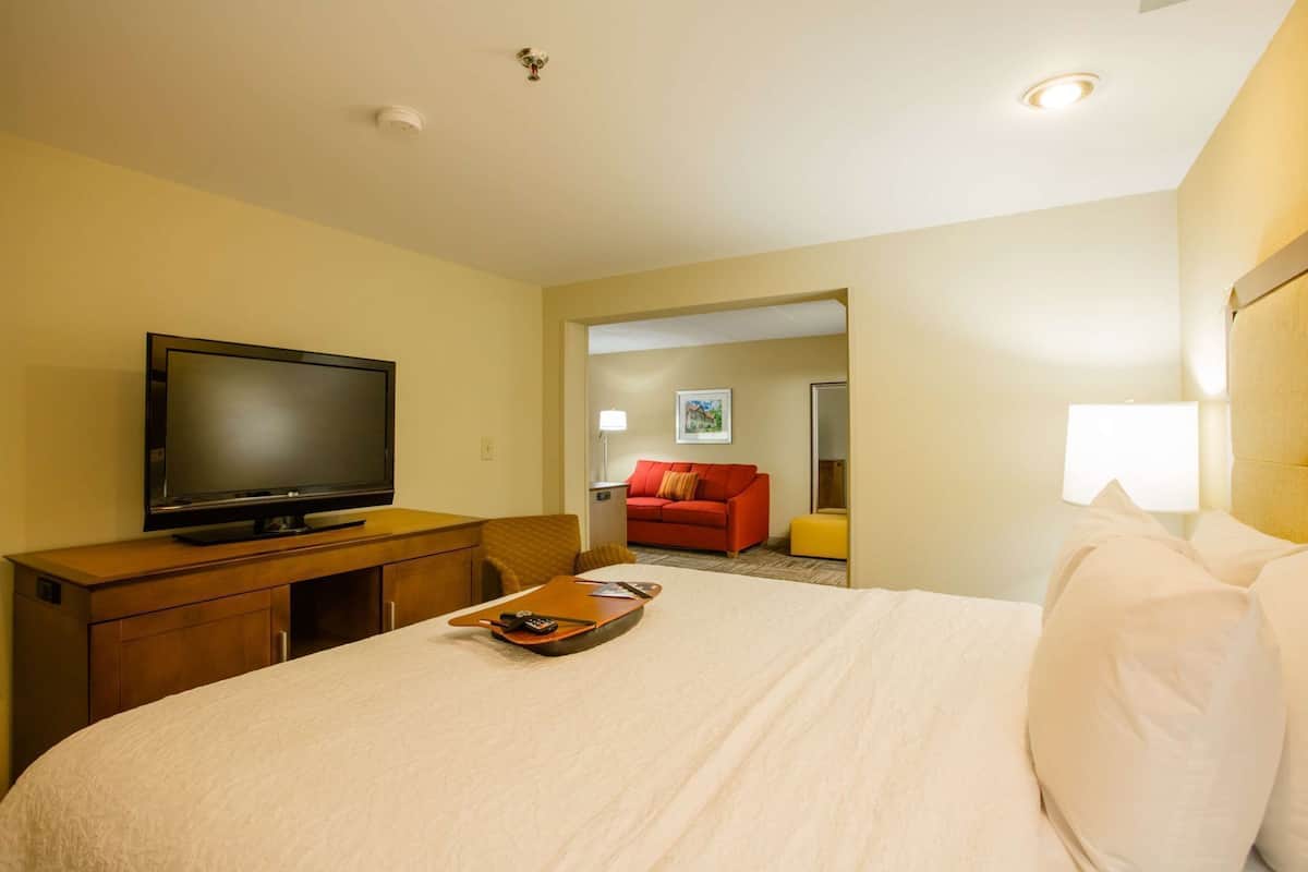 Premium bedding, pillowtop beds, in-room safe, laptop workspace