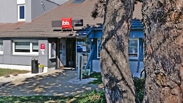 Voorkant van accommodatie