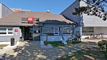 Façade de l’hébergement