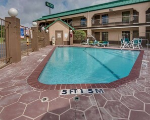 Seasonal outdoor pool