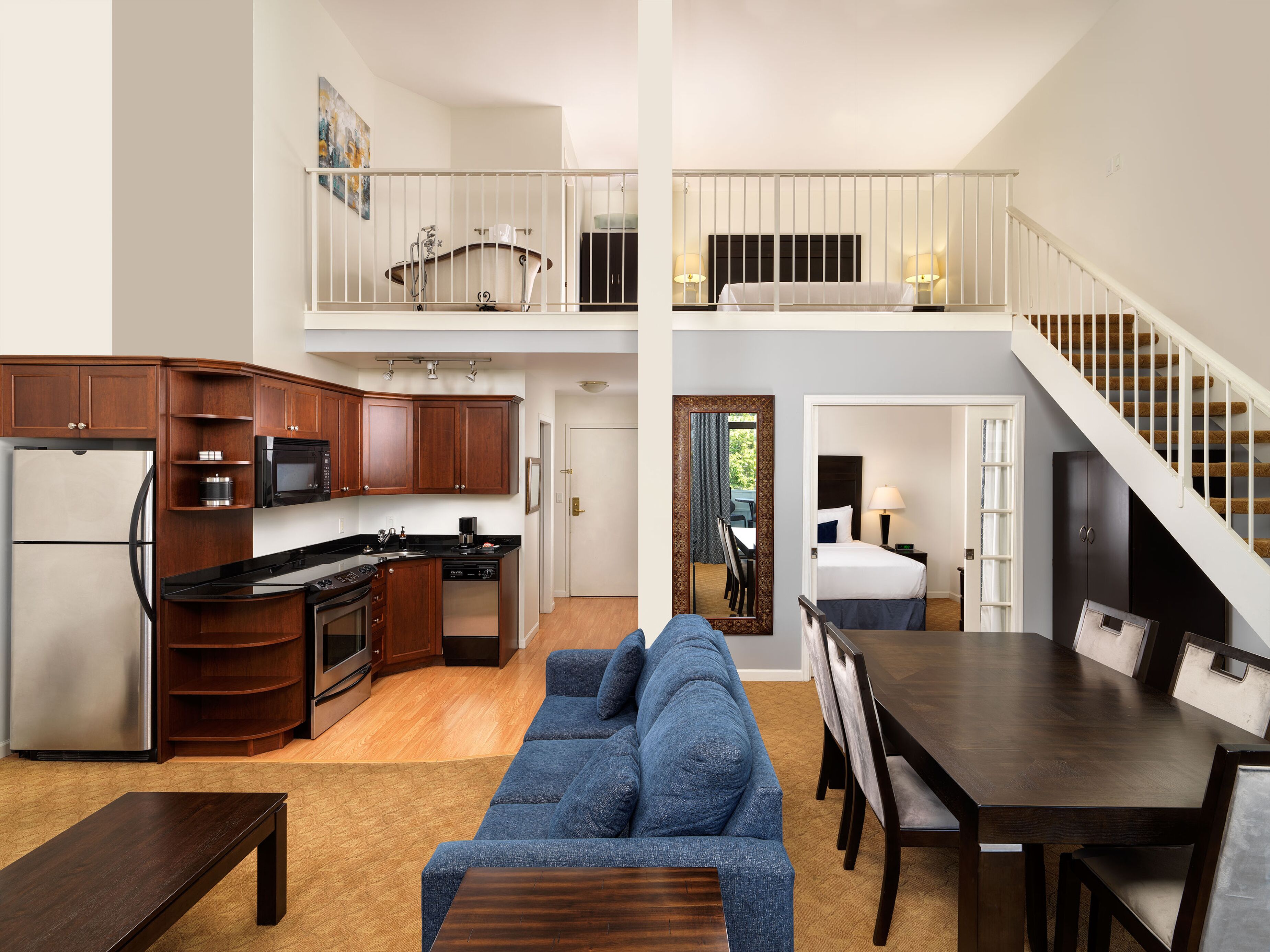 grand dorset suite | private kitchen | fridge, espresso maker, coffee/tea maker, electric kettle