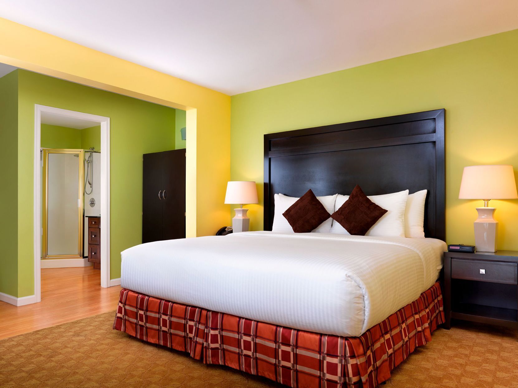 In-room safe, desk, laptop workspace, blackout drapes