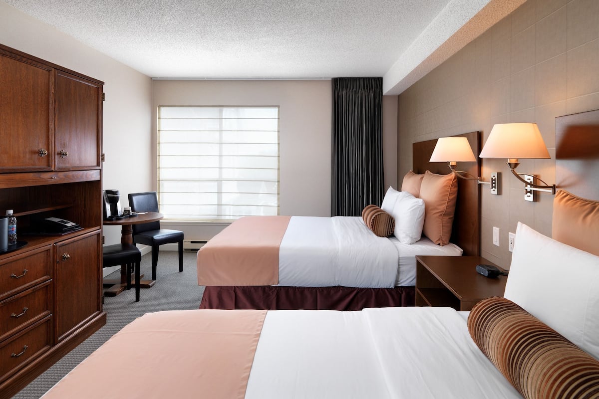 Standard Room, 2 Queen Beds (Newcastle) | 1 bedroom, in-room safe, desk, laptop workspace