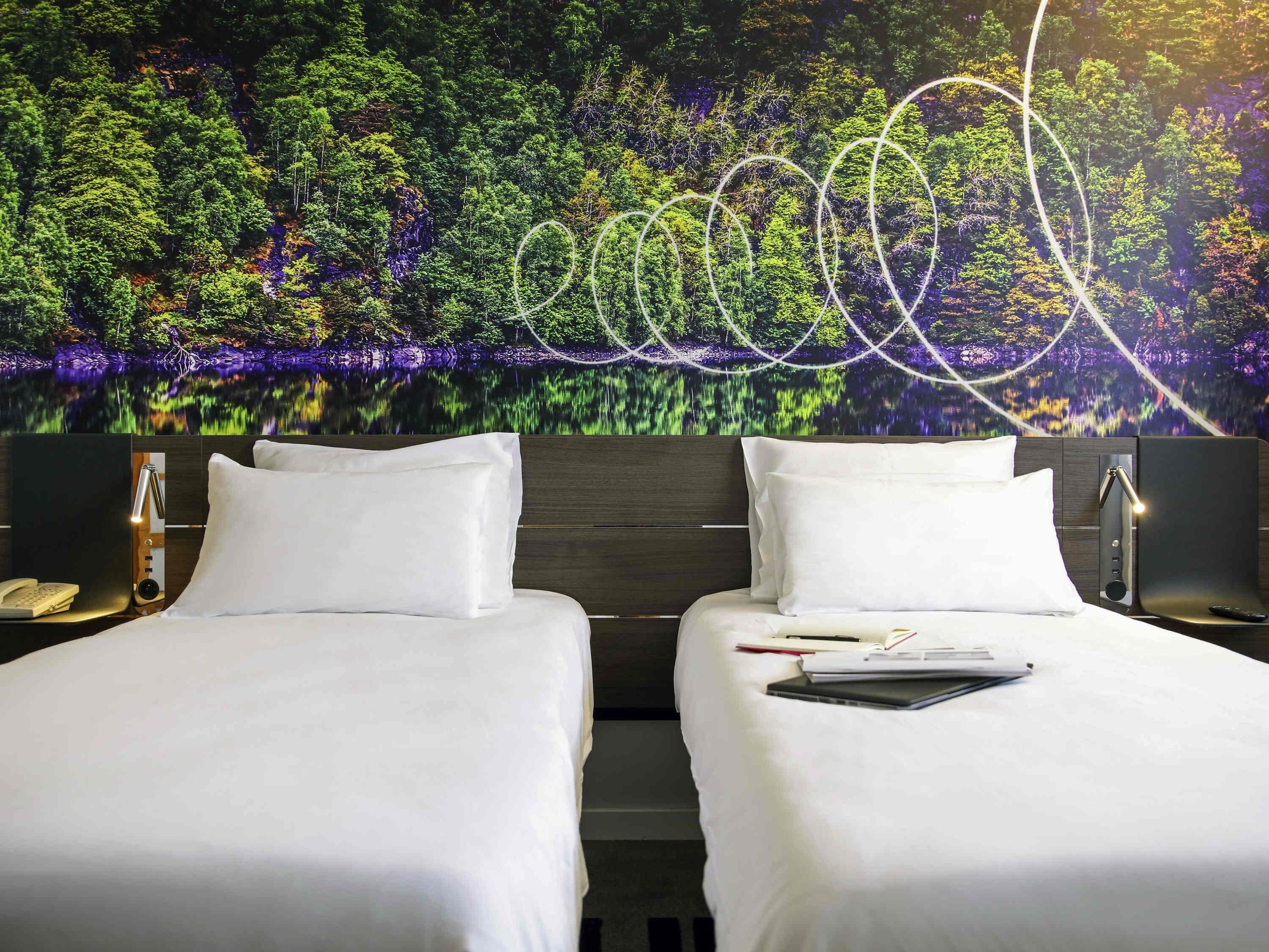 Classic Room, 2 Twin Beds | In-room safe, desk, laptop workspace, blackout drapes