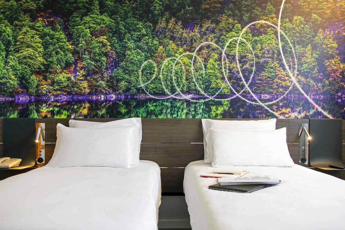 Classic Room, 2 Single Beds | In-room safe, desk, laptop workspace, blackout curtains