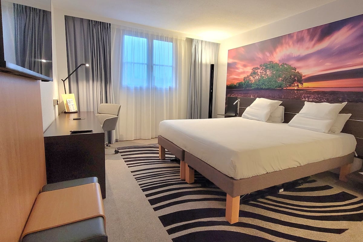 Camera Standard, 1 letto matrimoniale | Cassaforte in camera, una scrivania, postazione laptop, tende oscuranti