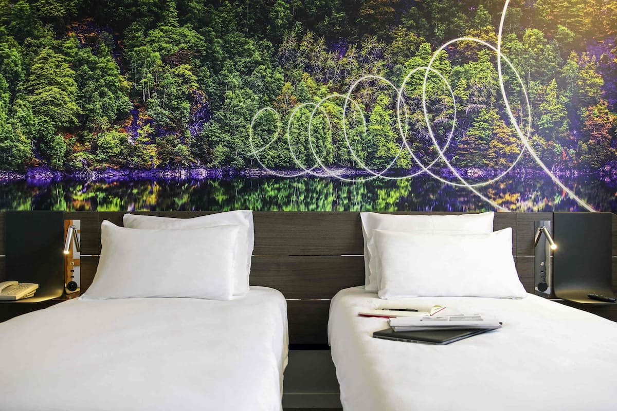 Classic Room, 2 Single Beds | In-room safe, desk, laptop workspace, blackout curtains