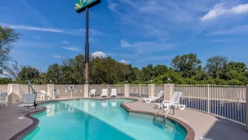 Seasonal outdoor pool