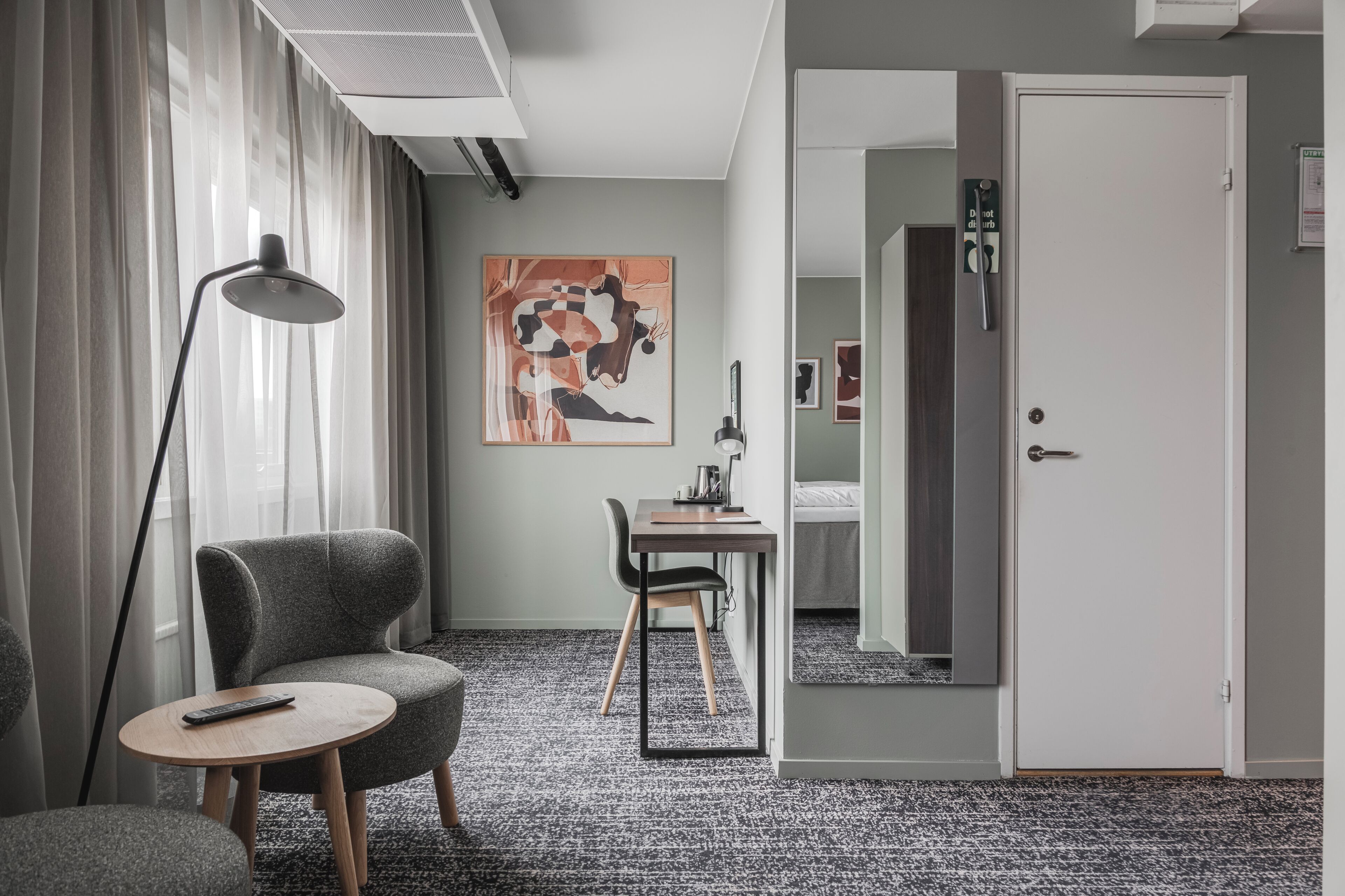 Habitación Deluxe con 2 camas individuales, 2 camas individuales, no fumadores | Escritorio y espacio para trabajar con un portátil