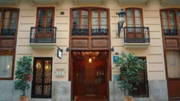 Voorkant van accommodatie