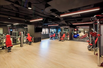 Fitness center at The Westin Copley Place, Boston, a Marriott Hotel